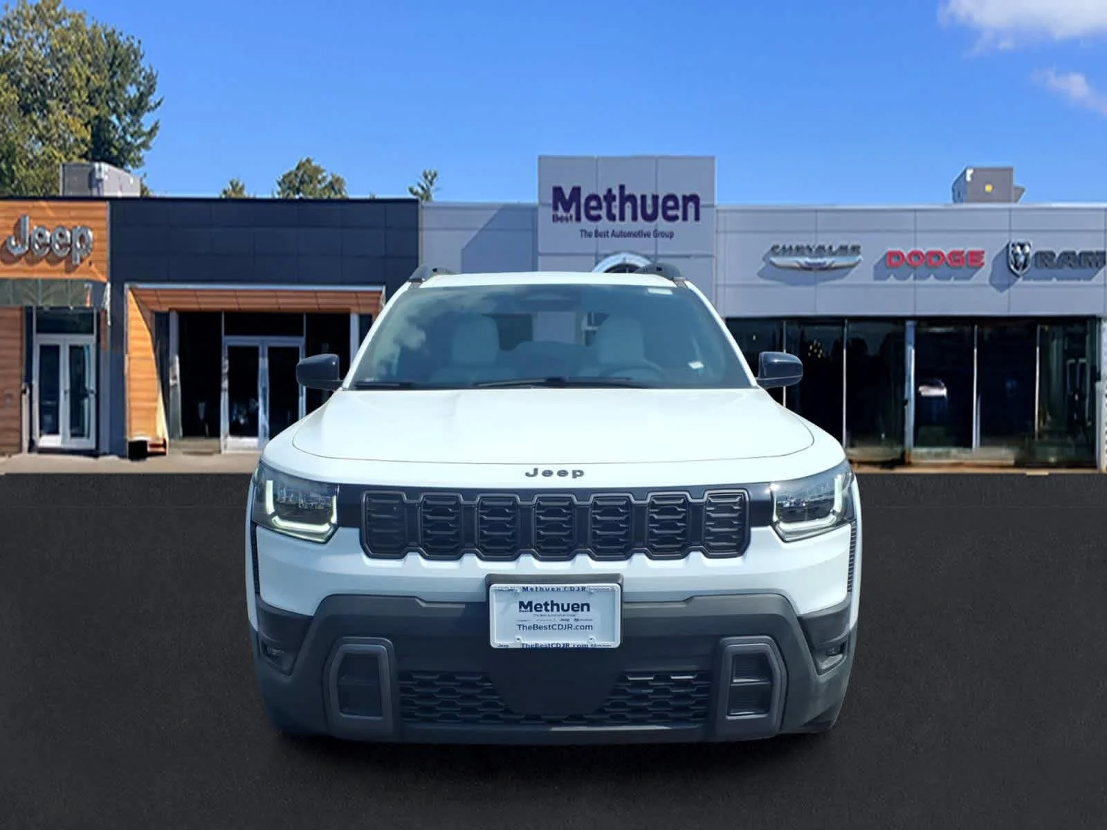 New 2026 Bright White Clearcoat Jeep Laredo image 2