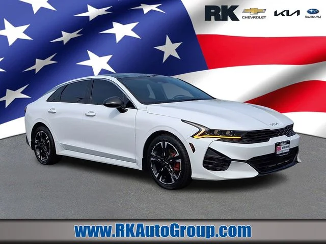 Certified Used 2022 White Kia GT-Line image 1