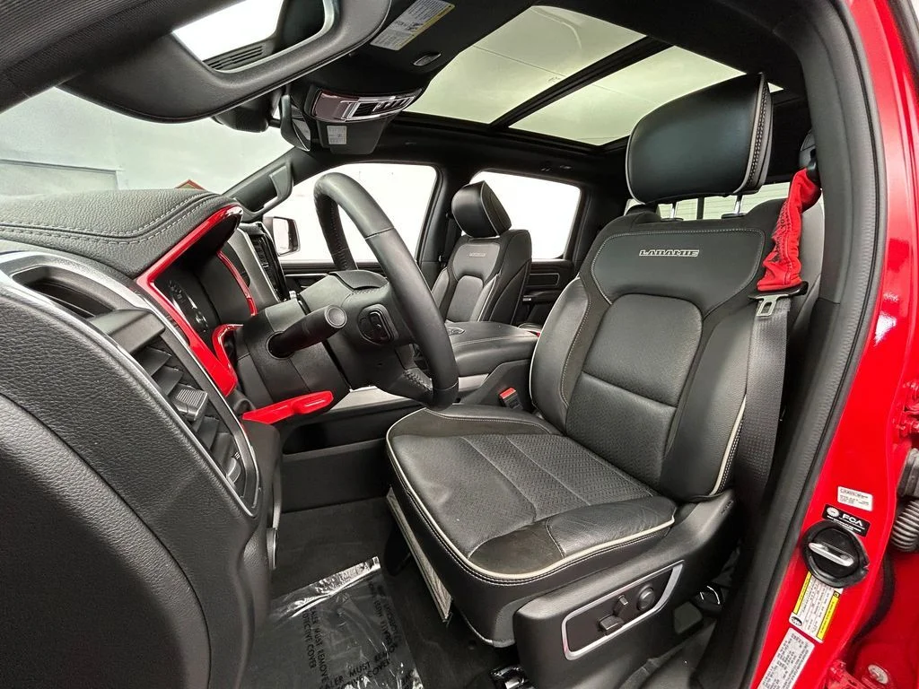 Used 2023 Flame Red Clearcoat Ram Laramie image 10