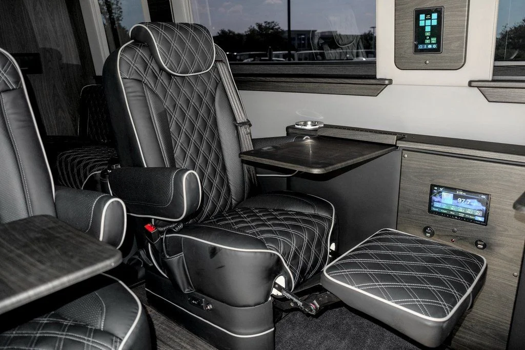 New 2026 Obsidian Black Metallic Midwest Automotive Designs D6 W/ Full Partition image 36