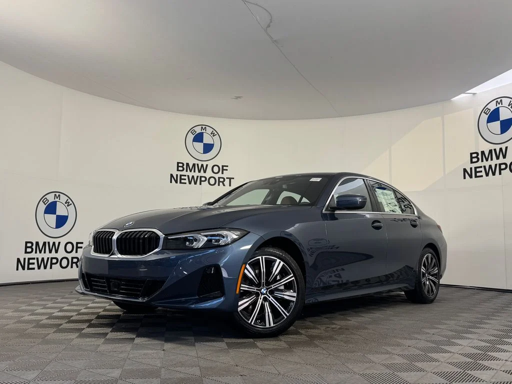 New 2026 Arctic Race Blue metallic BMW 330i xDrive image 1
