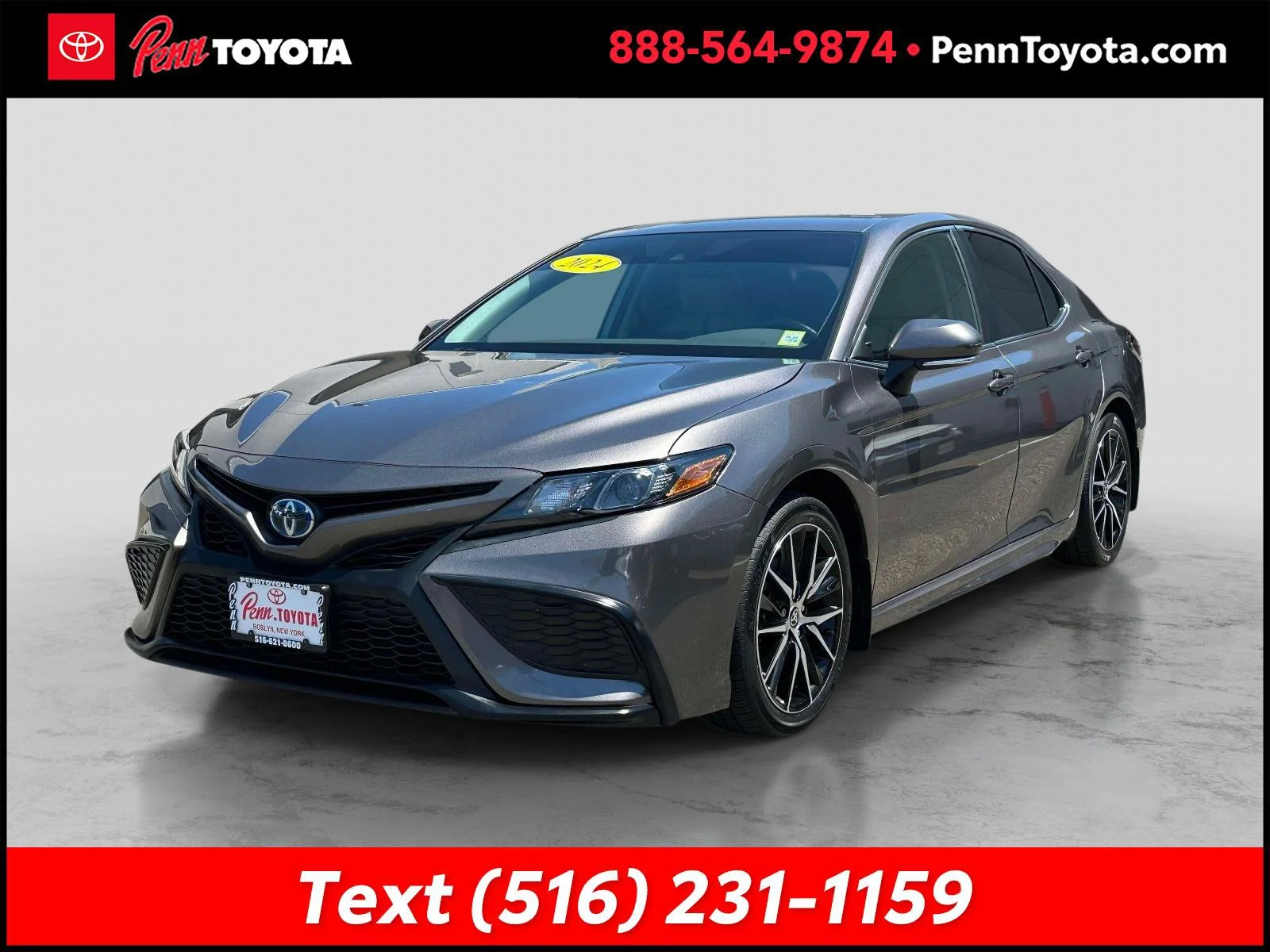 Used 2024 PREDAWN GRAY MICA Toyota Hybrid SE image 8