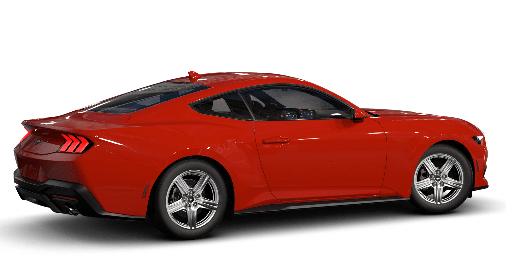 New 2026 Race Red Ford EcoBoost® Fastback image 3