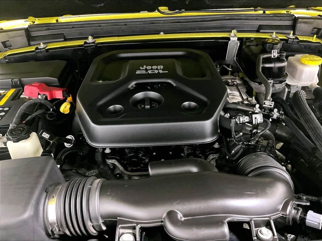 Used 2022 Yellow Jeep Unlimited Sahara 4xe image 29