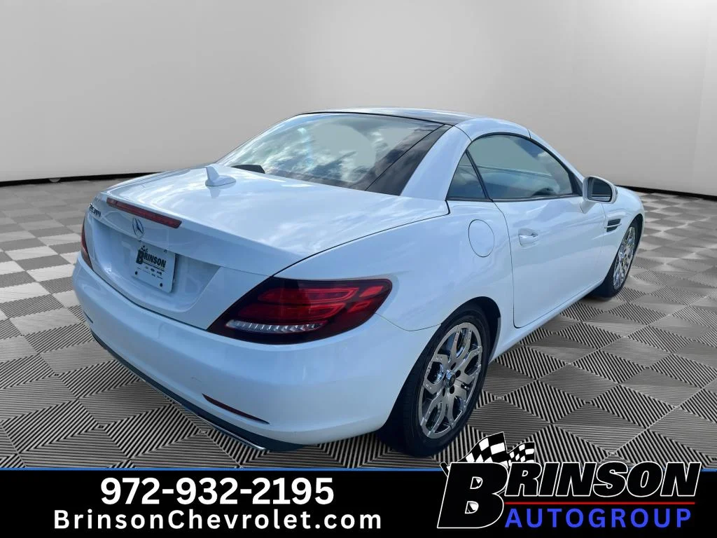 Used 2017 White Mercedes-Benz SLC 300 image 6