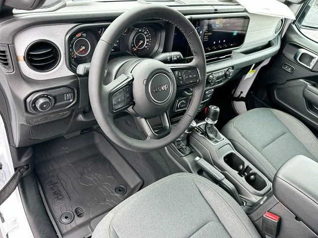 New 2026 Bright White Clear-Coat Exterior Paint Jeep Sport S image 7