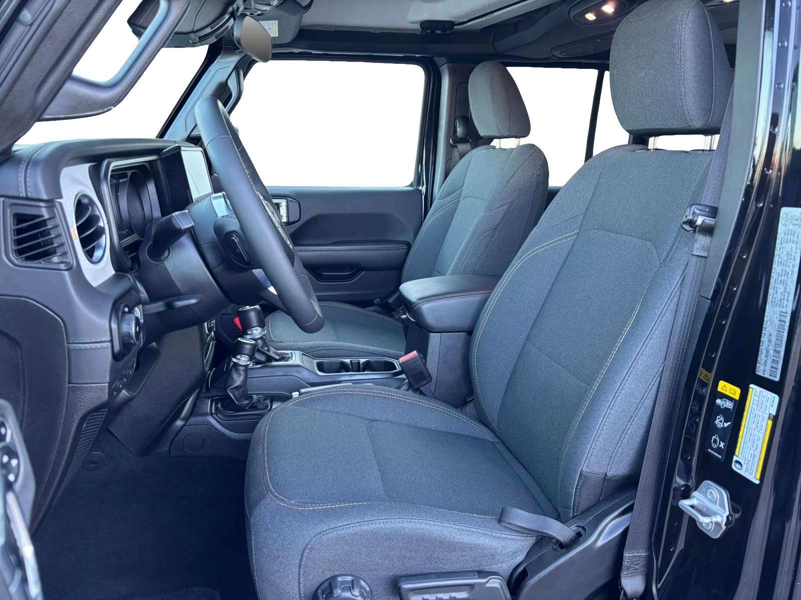 Used 2026 Diamond Black Crystal Pearl Jeep Sahara image 10