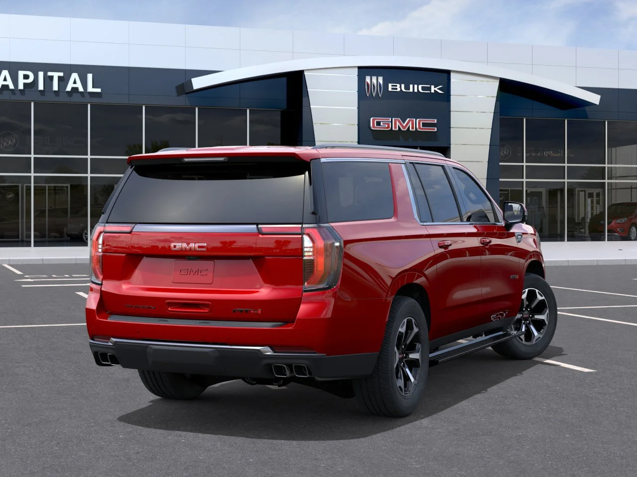 New 2026 Volcanic Red Tintcoat GMC AT4 Ultimate image 5