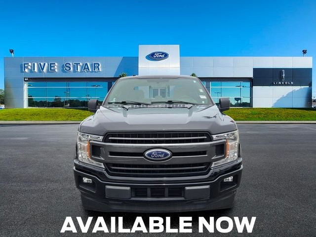 Used 2018 Shadow Black Ford XLT image 2