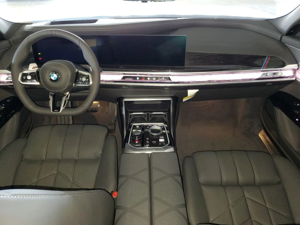 New 2026 Frozen Pure Grey Metallic BMW 740i image 13