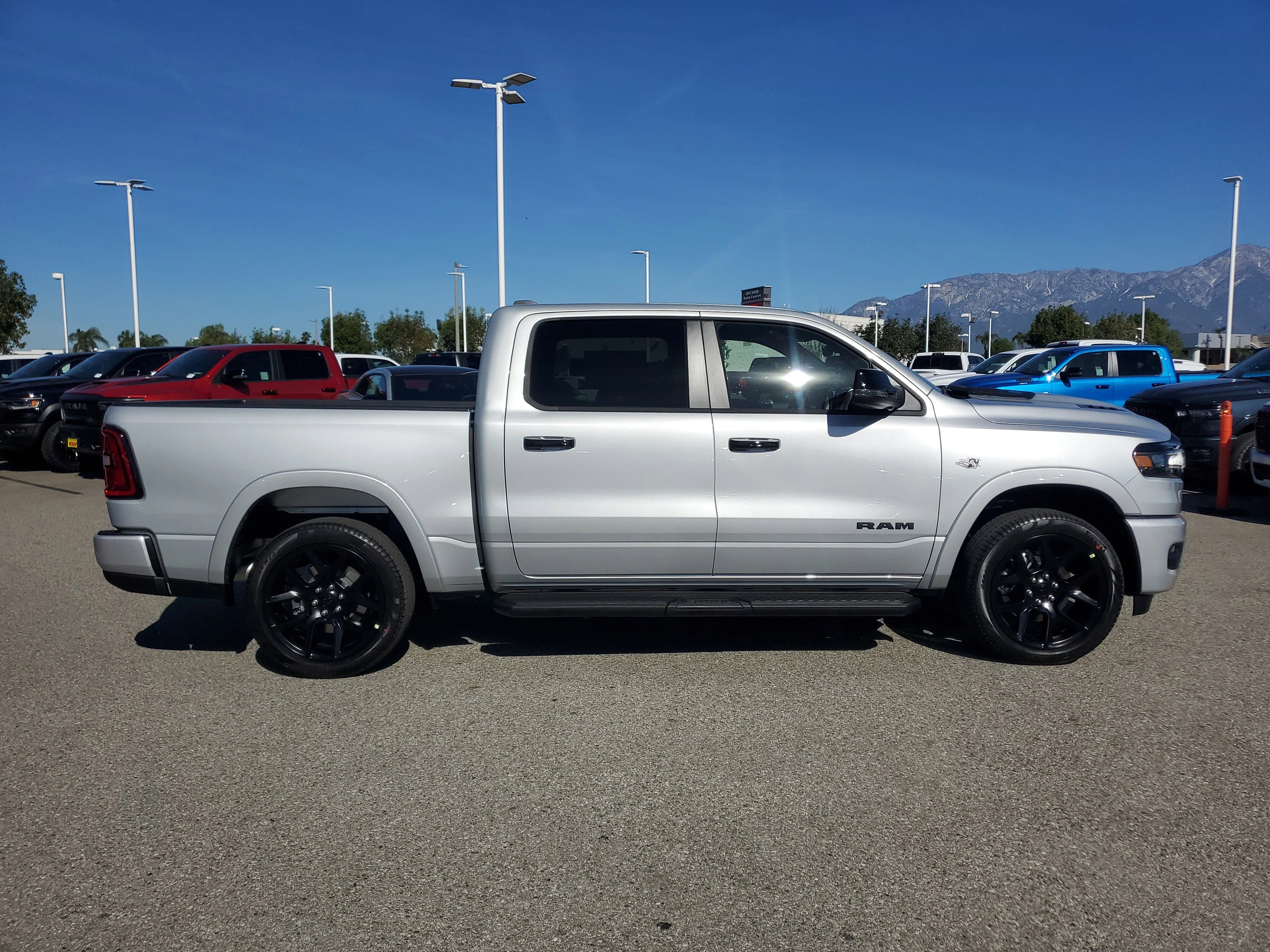 New 2026 Silver Zynith Exterior Paint RAM Laramie image 2