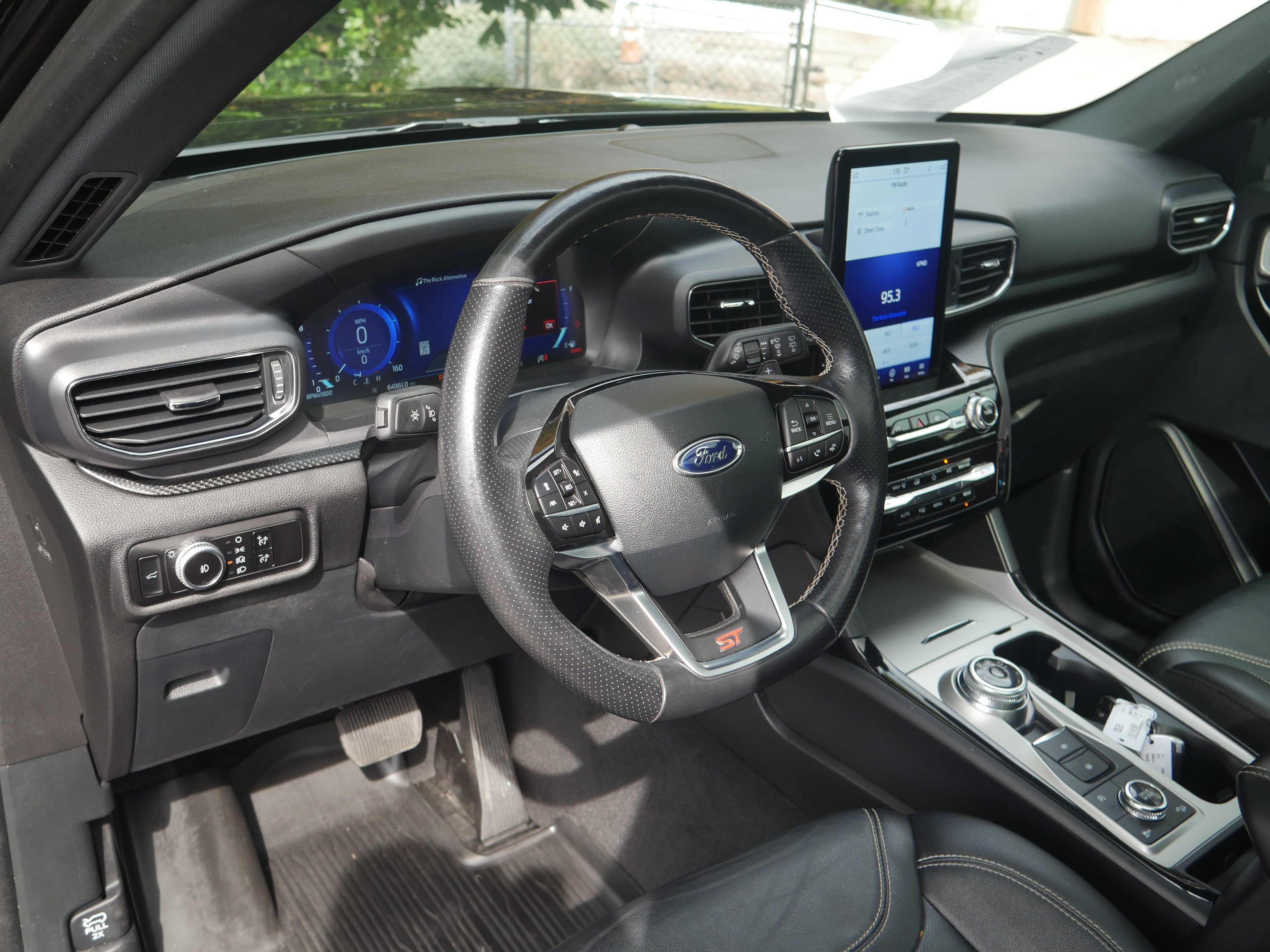 Used 2023 Agate Black Metallic Ford ST image 4