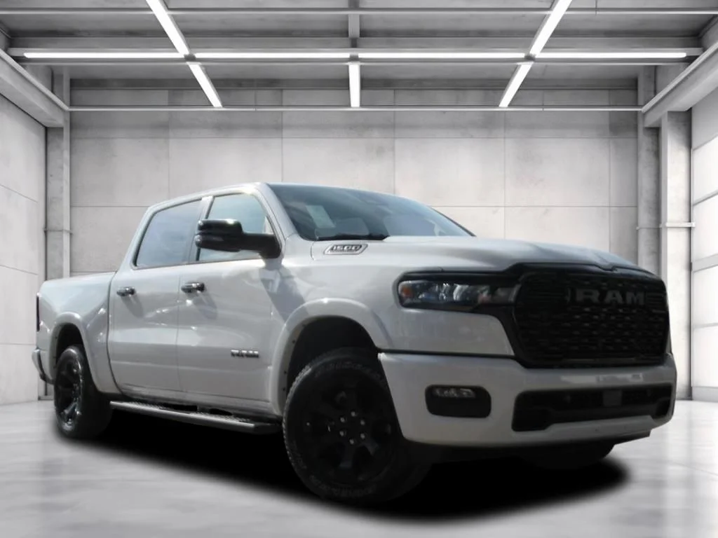 New 2026 Bright White Clear-Coat Exterior Paint RAM Big Horn/Lone Star image 1
