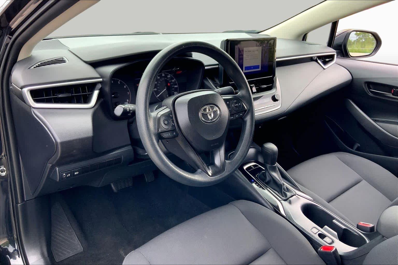 Used 2024 Midnight Black Metallic Toyota LE image 17