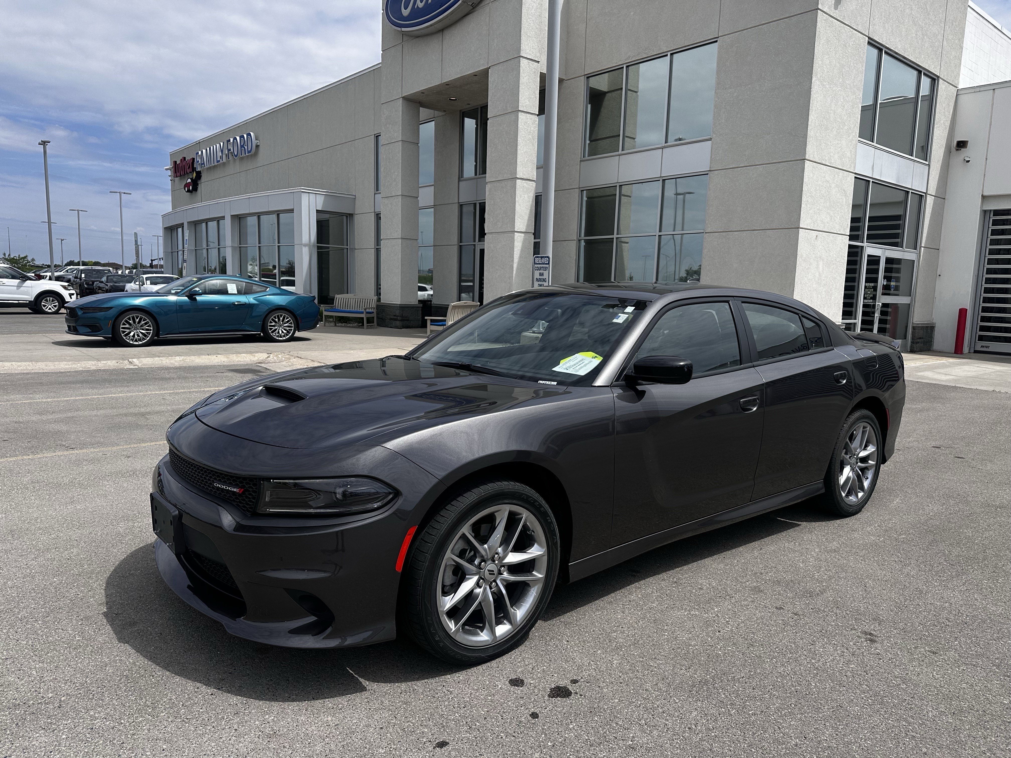 Used 2023 Granite Pearlcoat Dodge GT image 2