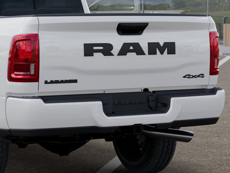New 2026 Bright White Clear-Coat Exterior Paint RAM Laramie image 13