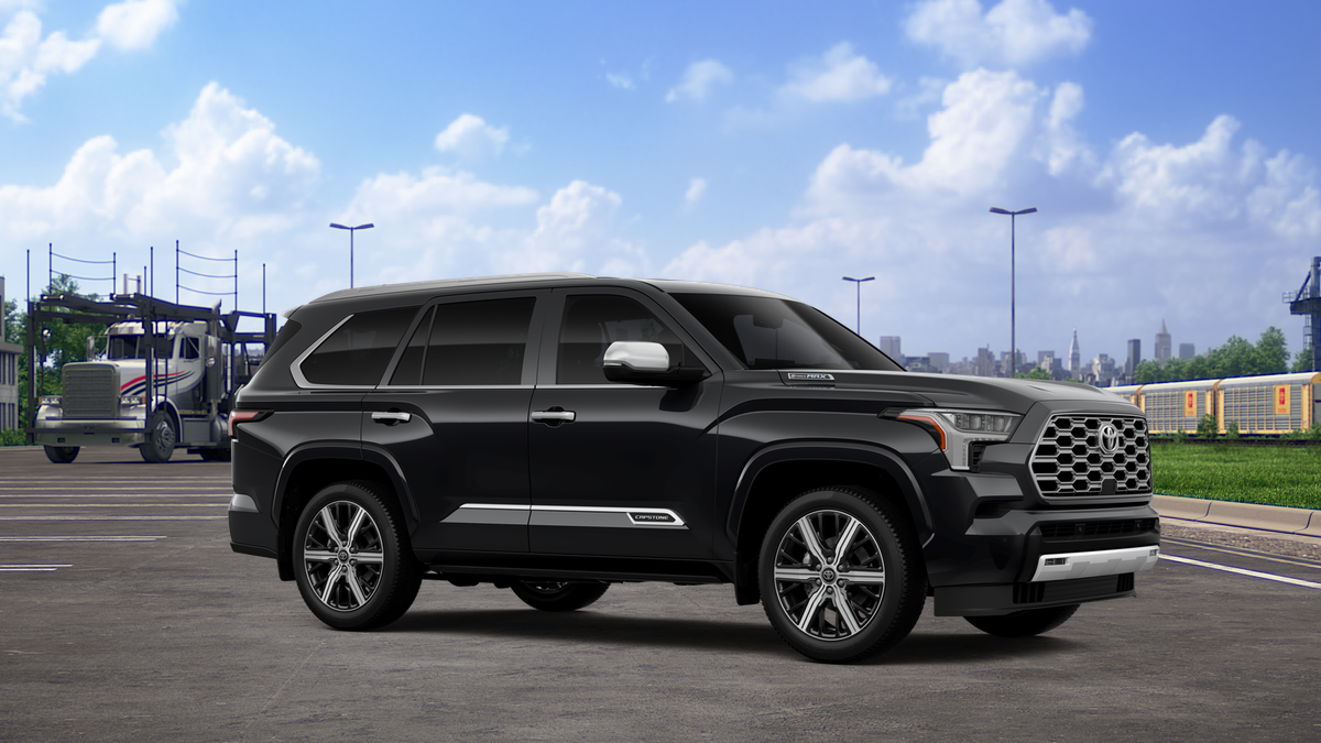 New 2026 Midnight Black Metallic Toyota Capstone image 14