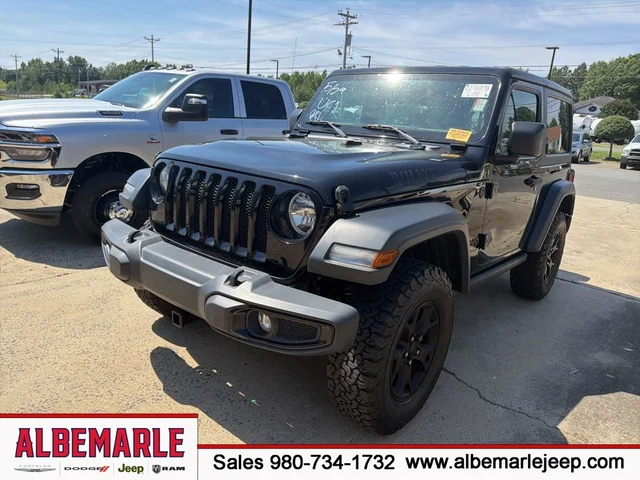 2020 Jeep Wrangler 2020 Jeep Wrangler Willys Sport 2D Sport Utility