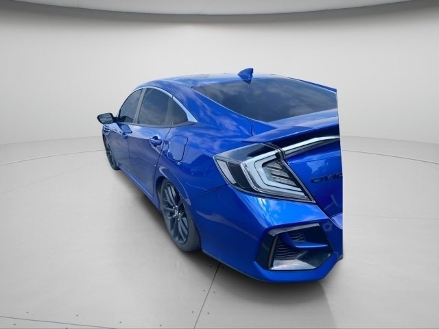 Used 2020 Aegean Blue Metallic Honda Si image 9
