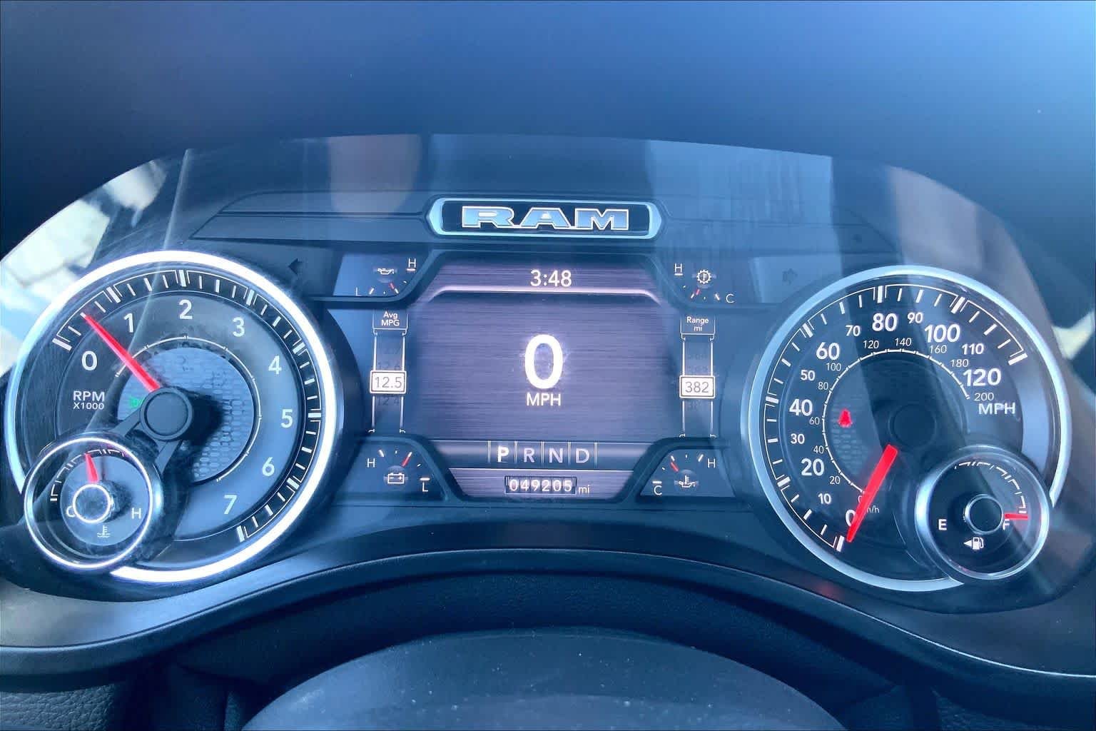 Used 2019 Diamond Black Crystal Pearlcoat Ram Laramie image 26