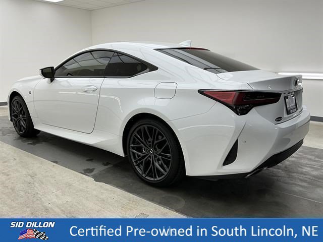 Certified Used 2024 ULTRA WHITE Lexus RC 350 F SPORT image 6