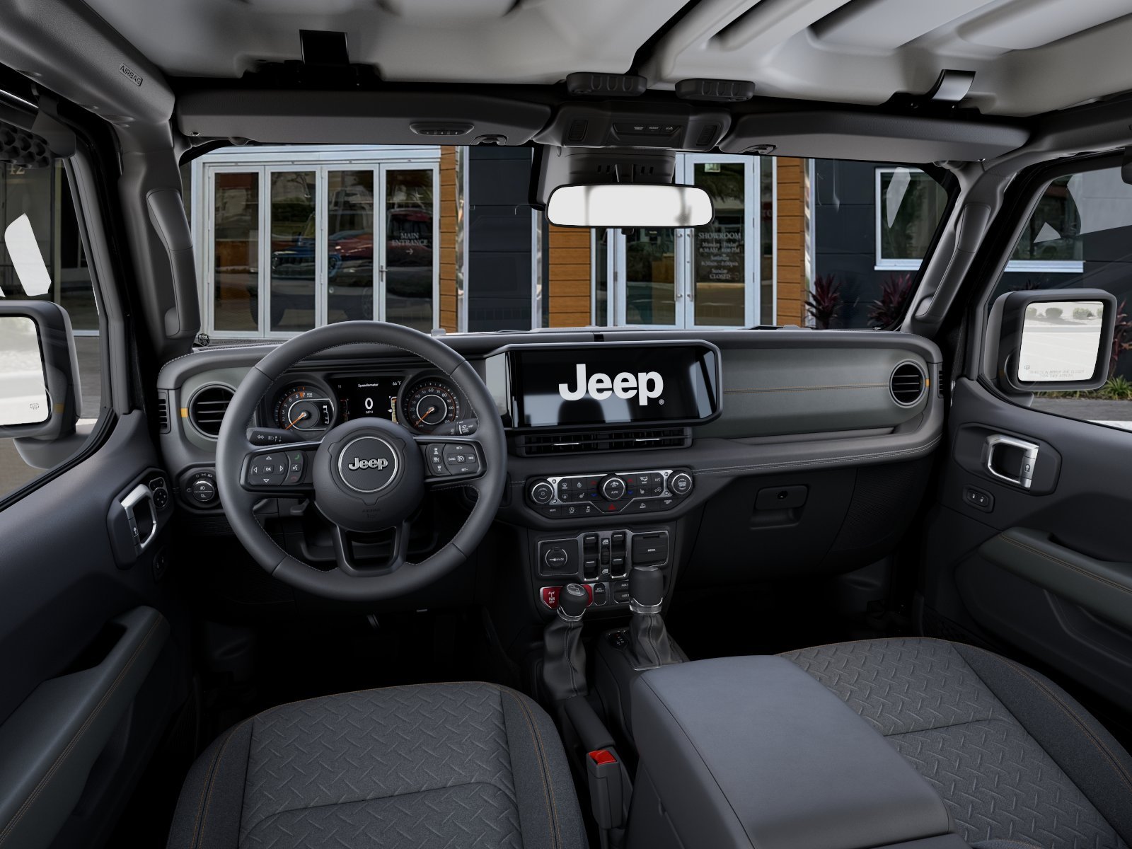 New 2026 Granite Crystal Metallic Clear-Coat Exterior Paint Jeep Mojave image 44