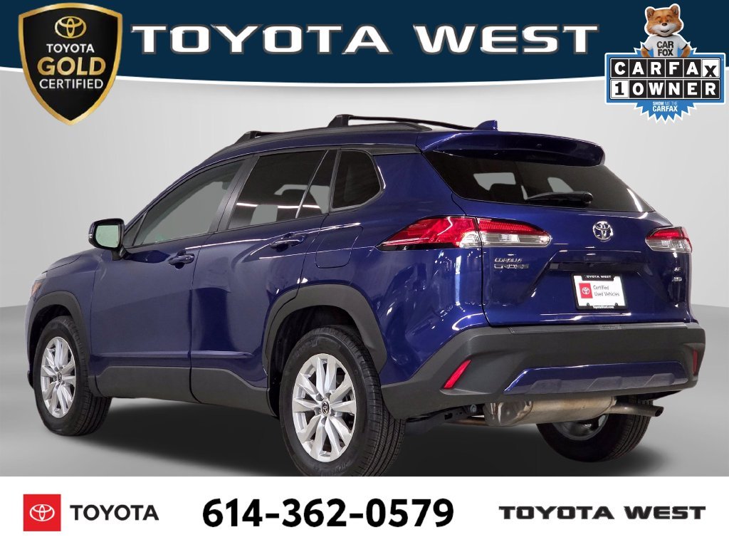 Certified Used 2023 Blue Toyota LE image 9