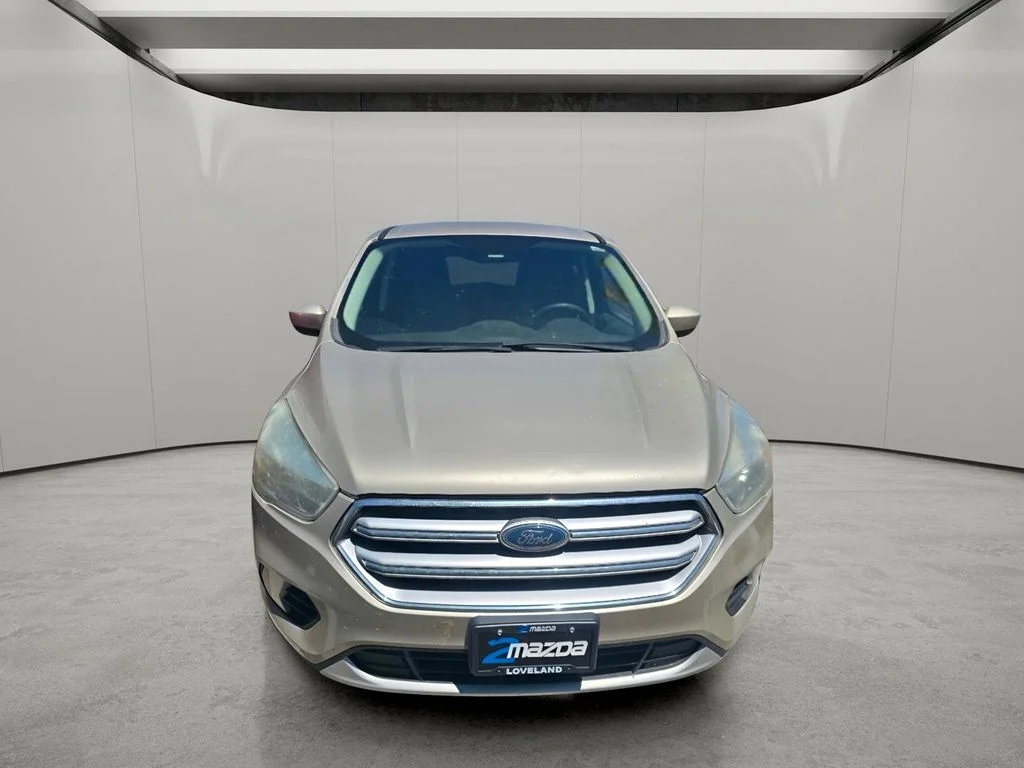 Used 2017 White Gold Metallic Ford SE image 14