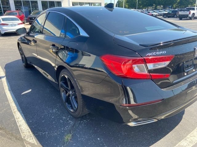 Certified Used 2018 Crystal Black Pearl Honda Sport 1.5T image 12
