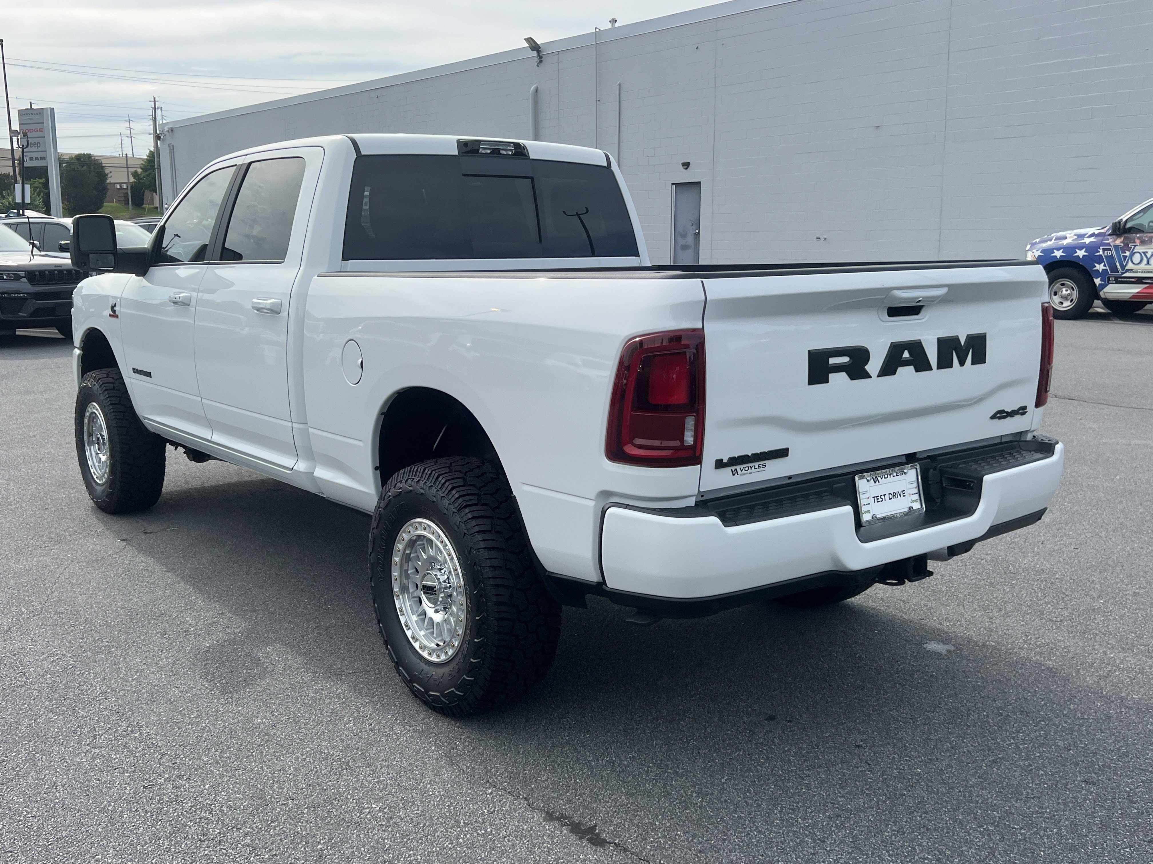 New 2026 Bright White Clearcoat Ram Laramie image 6