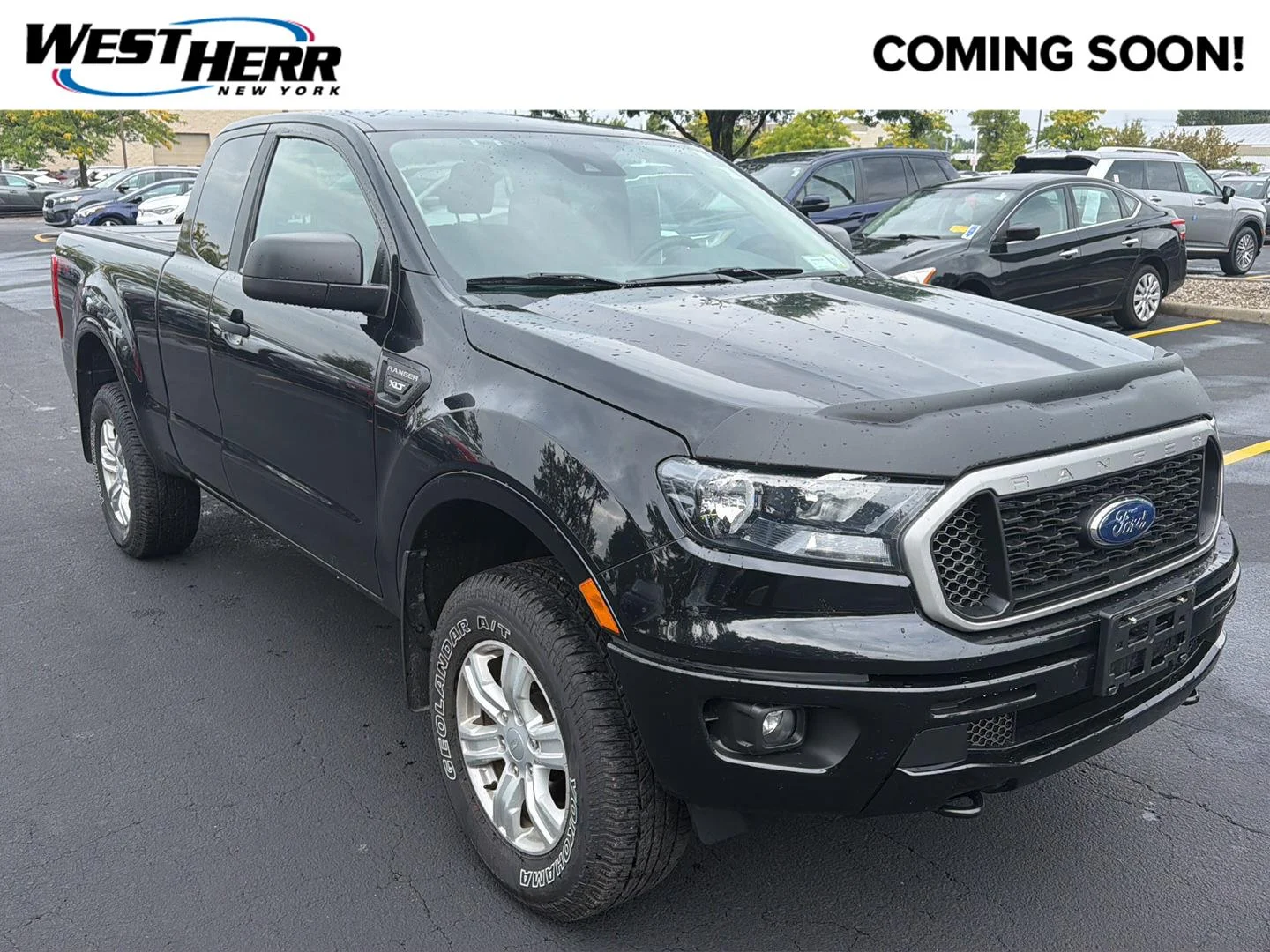 Used 2022 Shadow Black Ford XLT image 1
