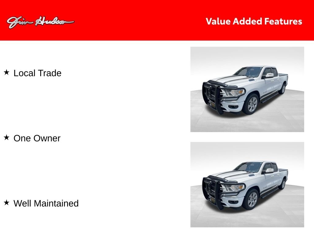 Used 2021 White Ram Big Horn/Lone Star image 3