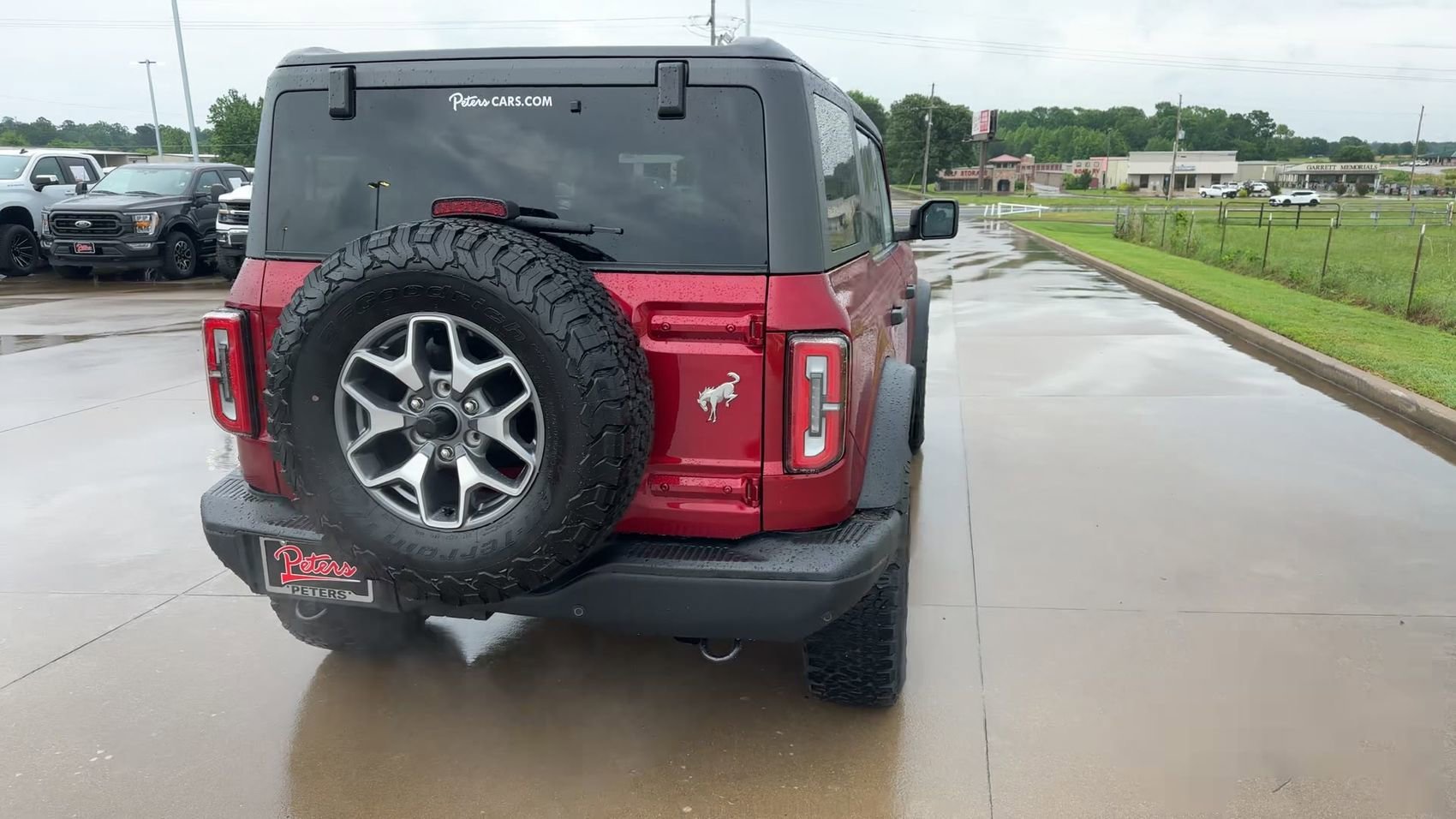 Used 2025 Ruby Red Metallic Ford Badlands image 7