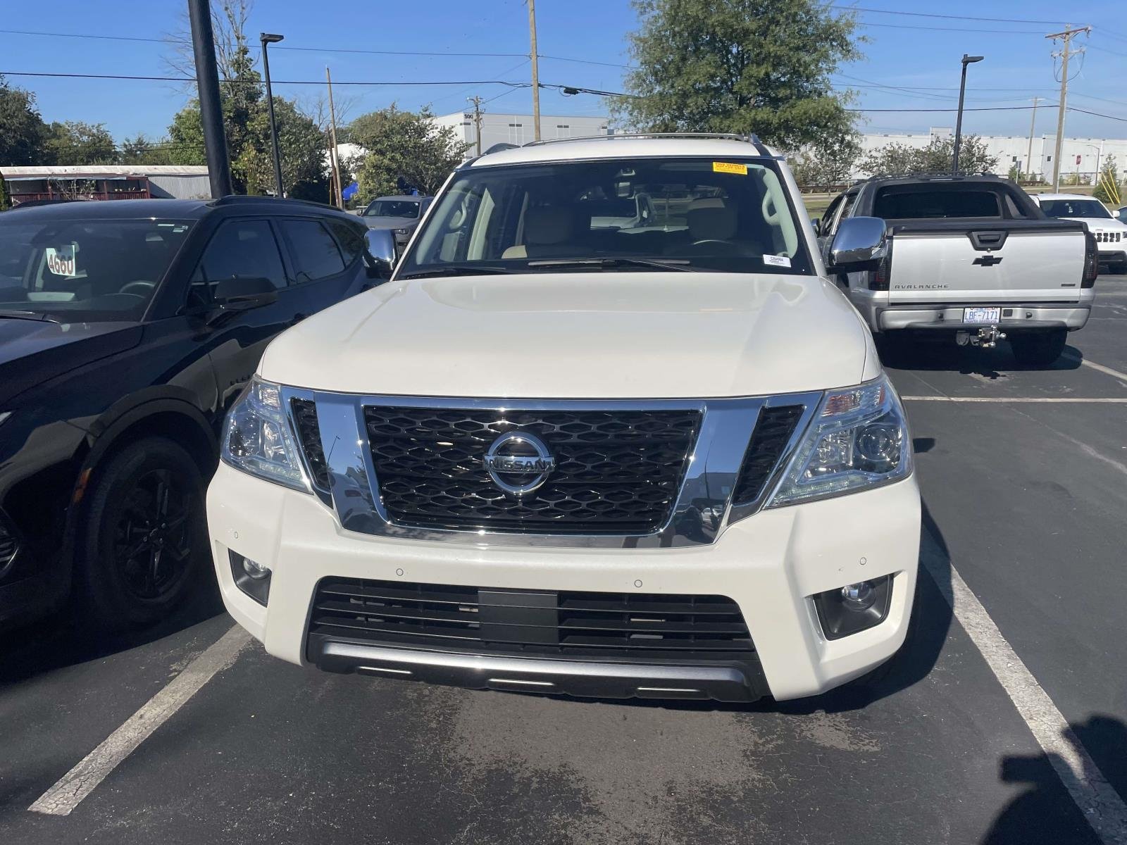 Used 2020 Pearl White Tricoat Nissan Platinum image 2