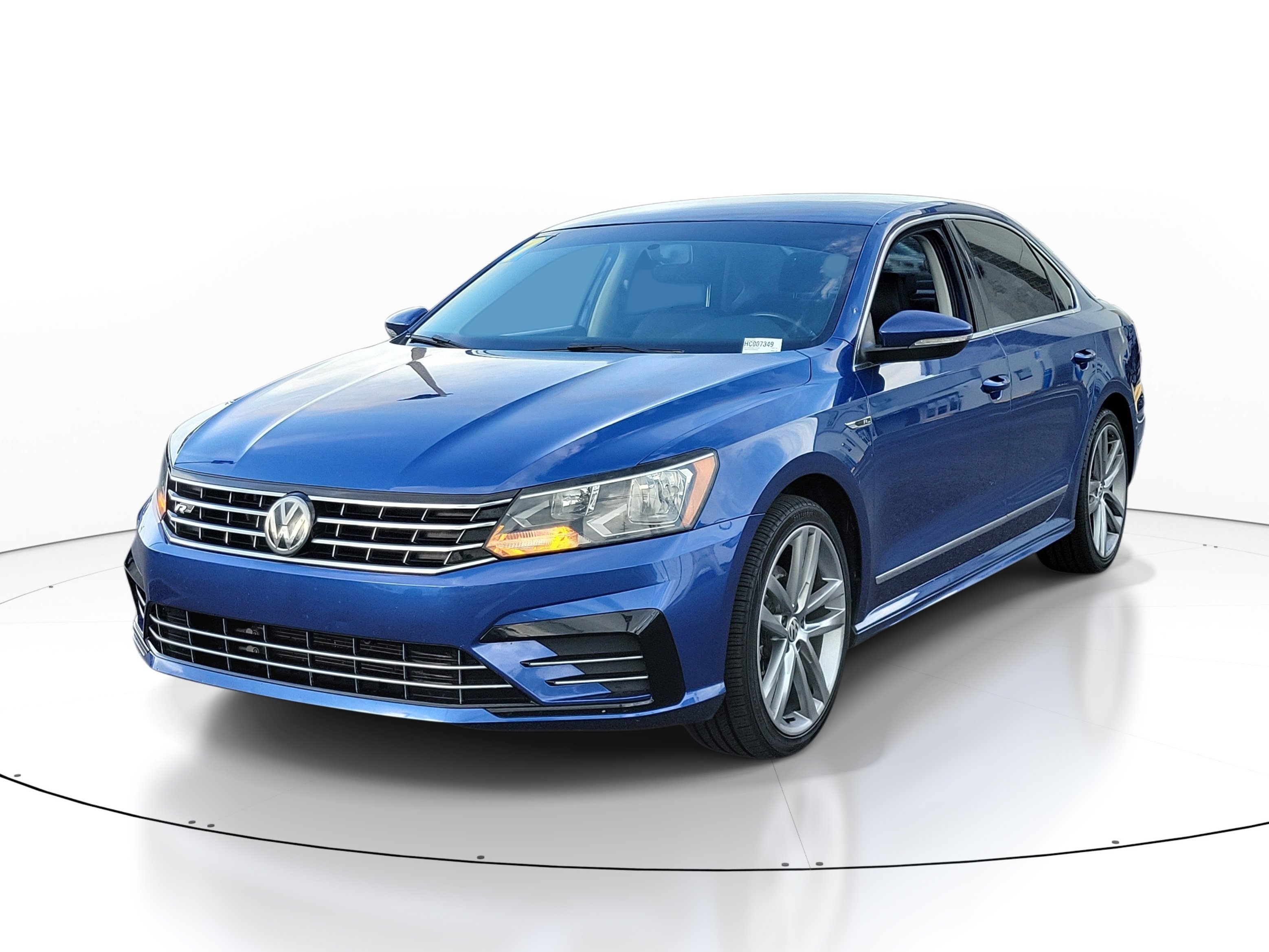 Used 2017 Reef Blue Metallic Volkswagen R-Line w/Comfort Pkg image 2