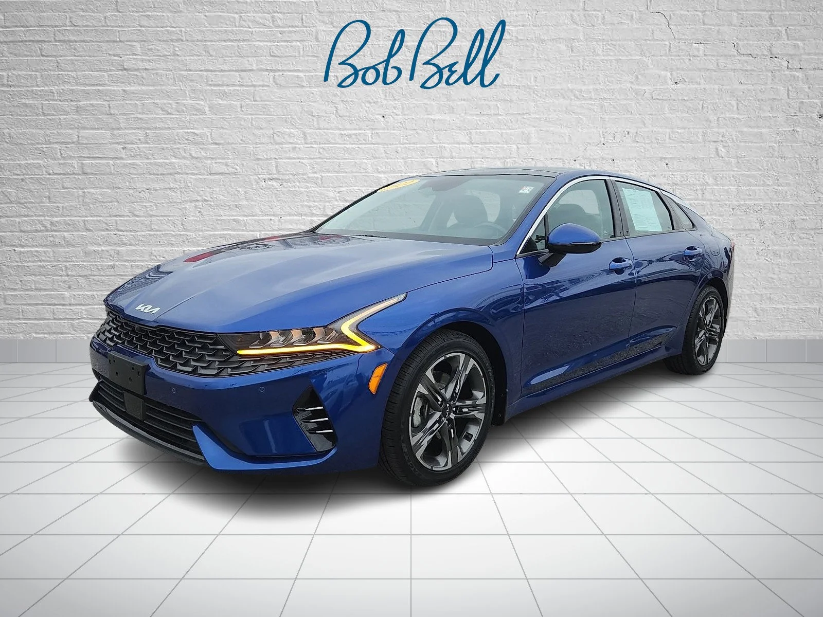 Used 2022 Blue Kia EX image 3