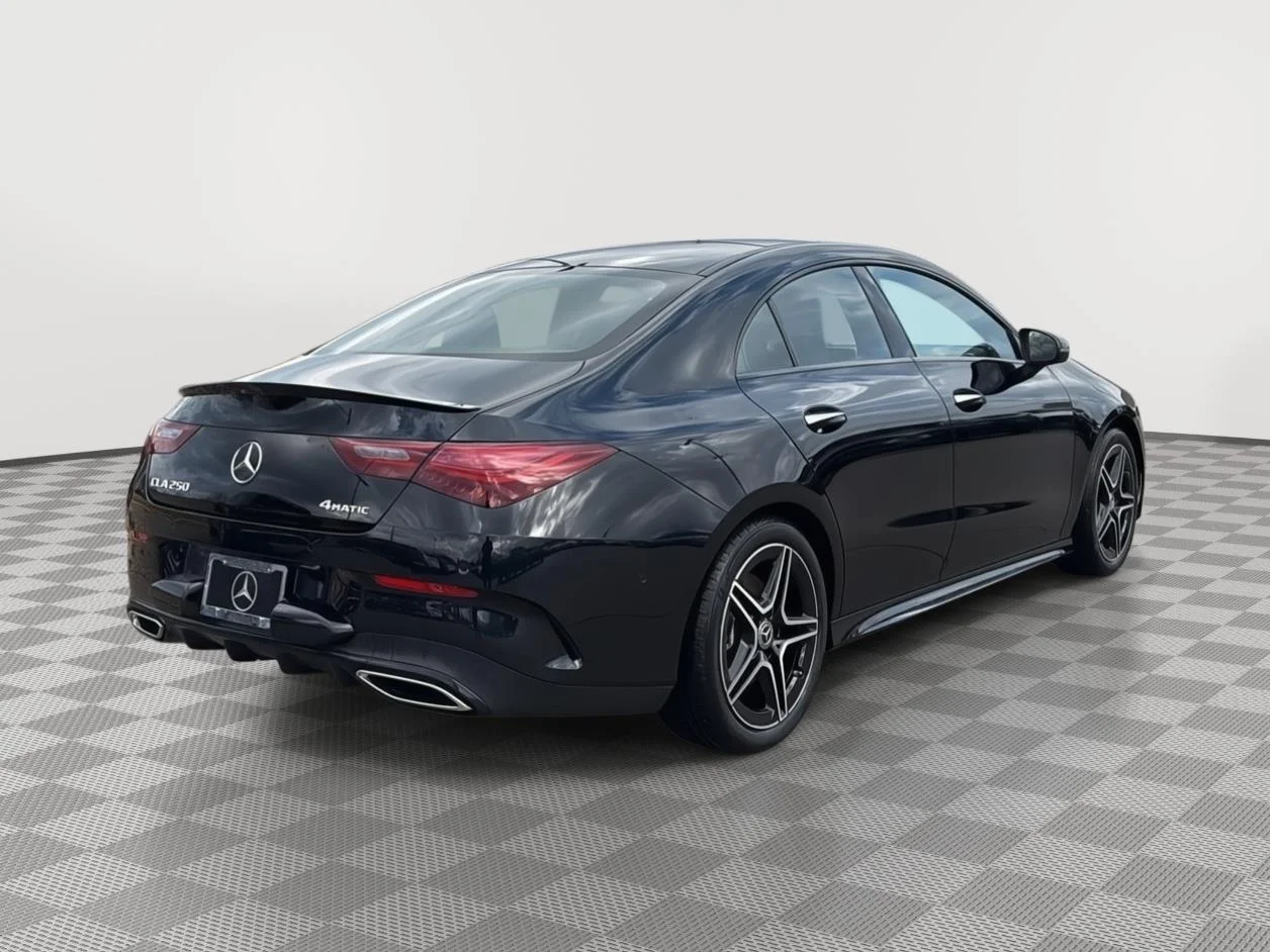 New 2025 Night Black Mercedes-Benz CLA 250 image 3