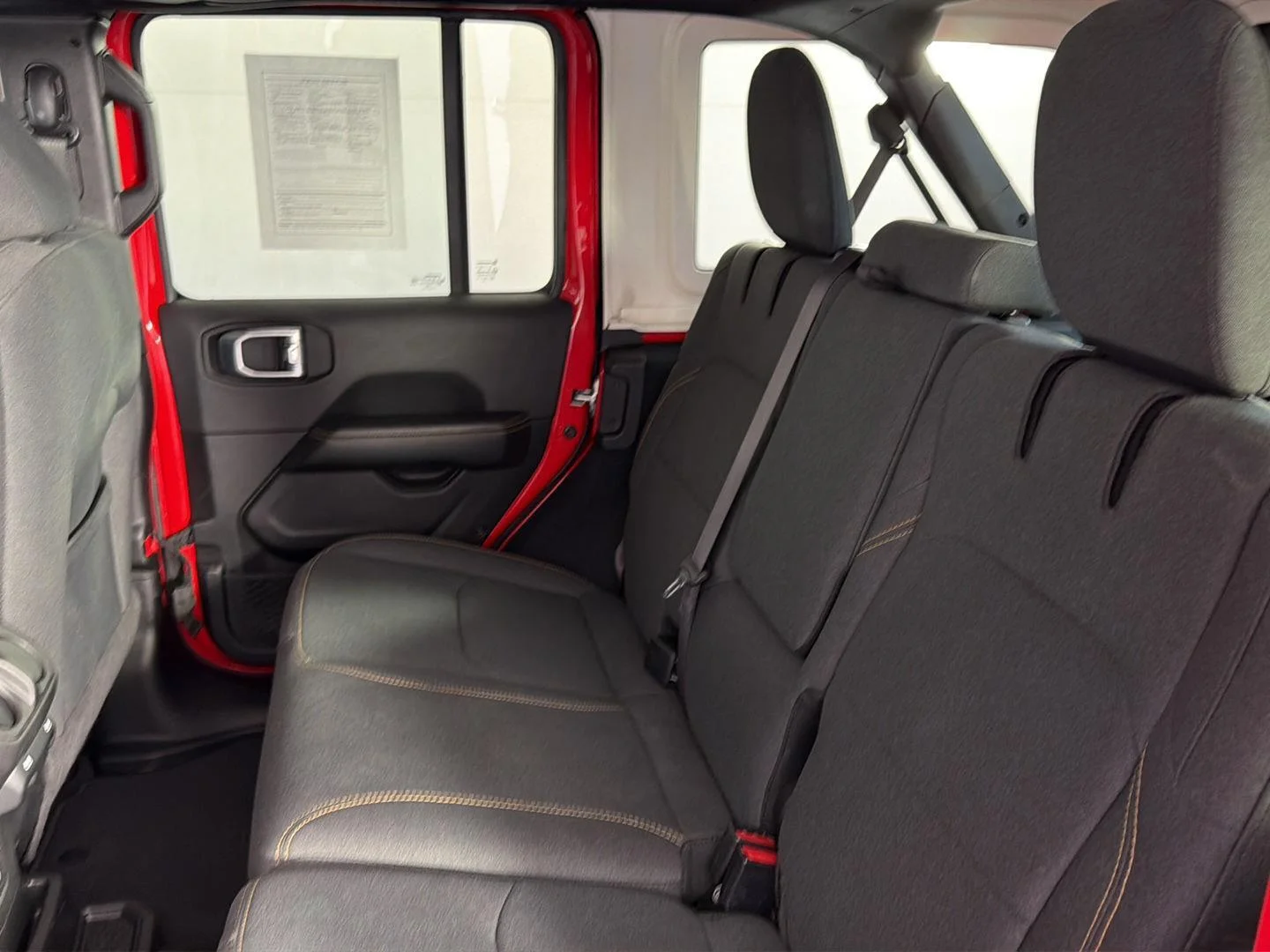 Used 2024 Firecracker Red Clearcoat Jeep Sahara image 23