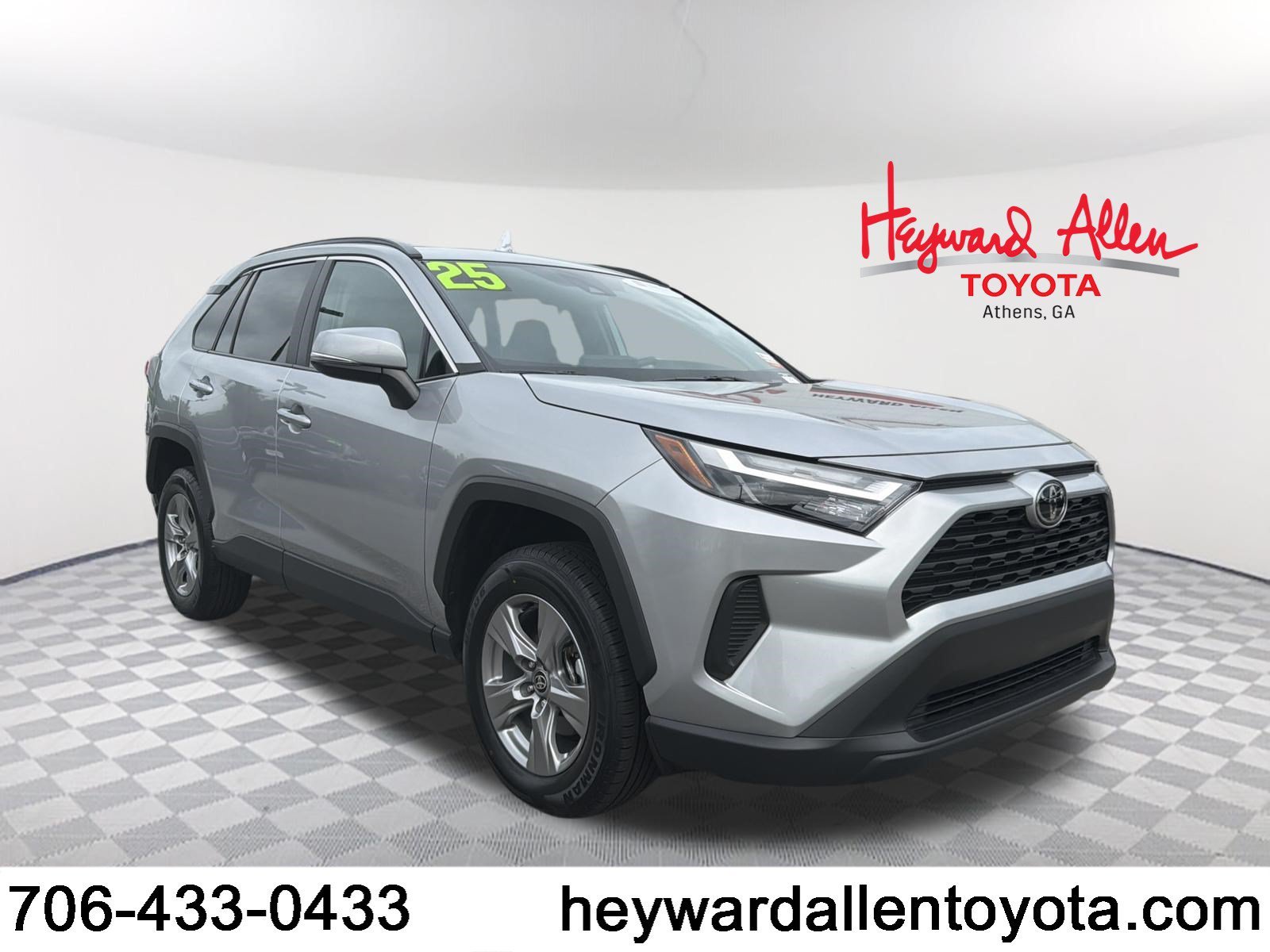 Certified Used 2025 Silver Sky Metallic Toyota XLE image 1