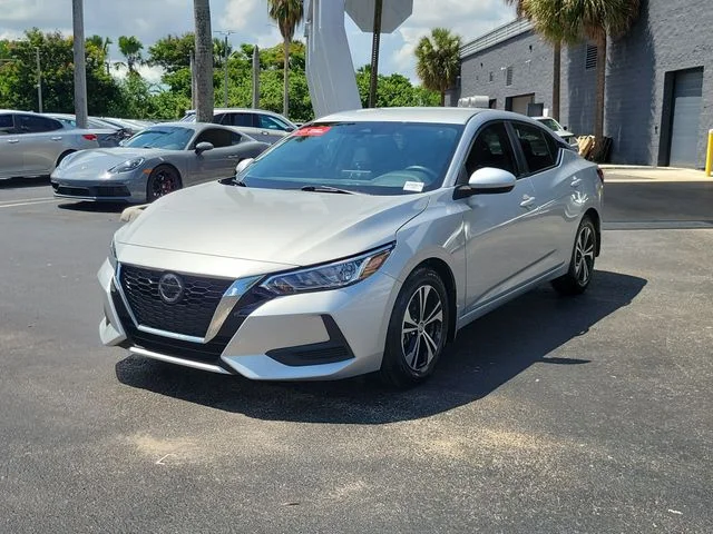Used 2023 Silver Nissan SV image 27