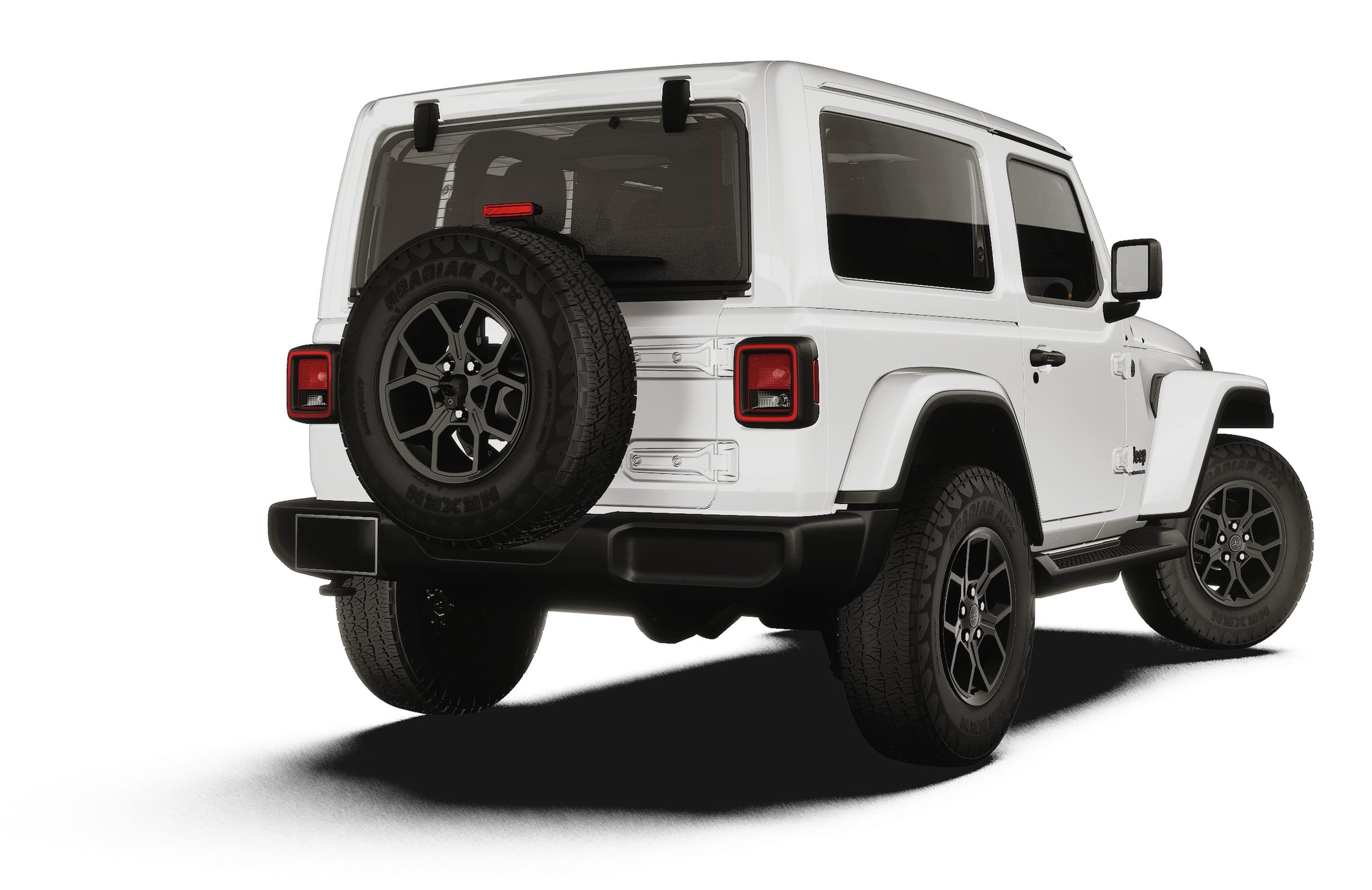 New 2027 Bright White Clear-Coat Paint Jeep  image 2