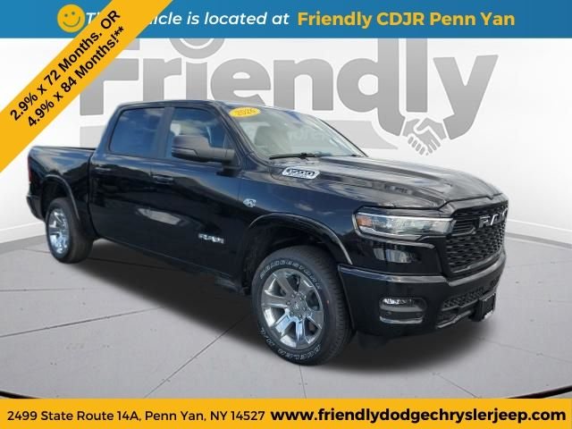 New 2026 Diamond Black Crystal Pearl-Coat Exterior Paint RAM Big Horn/Lone Star image 7