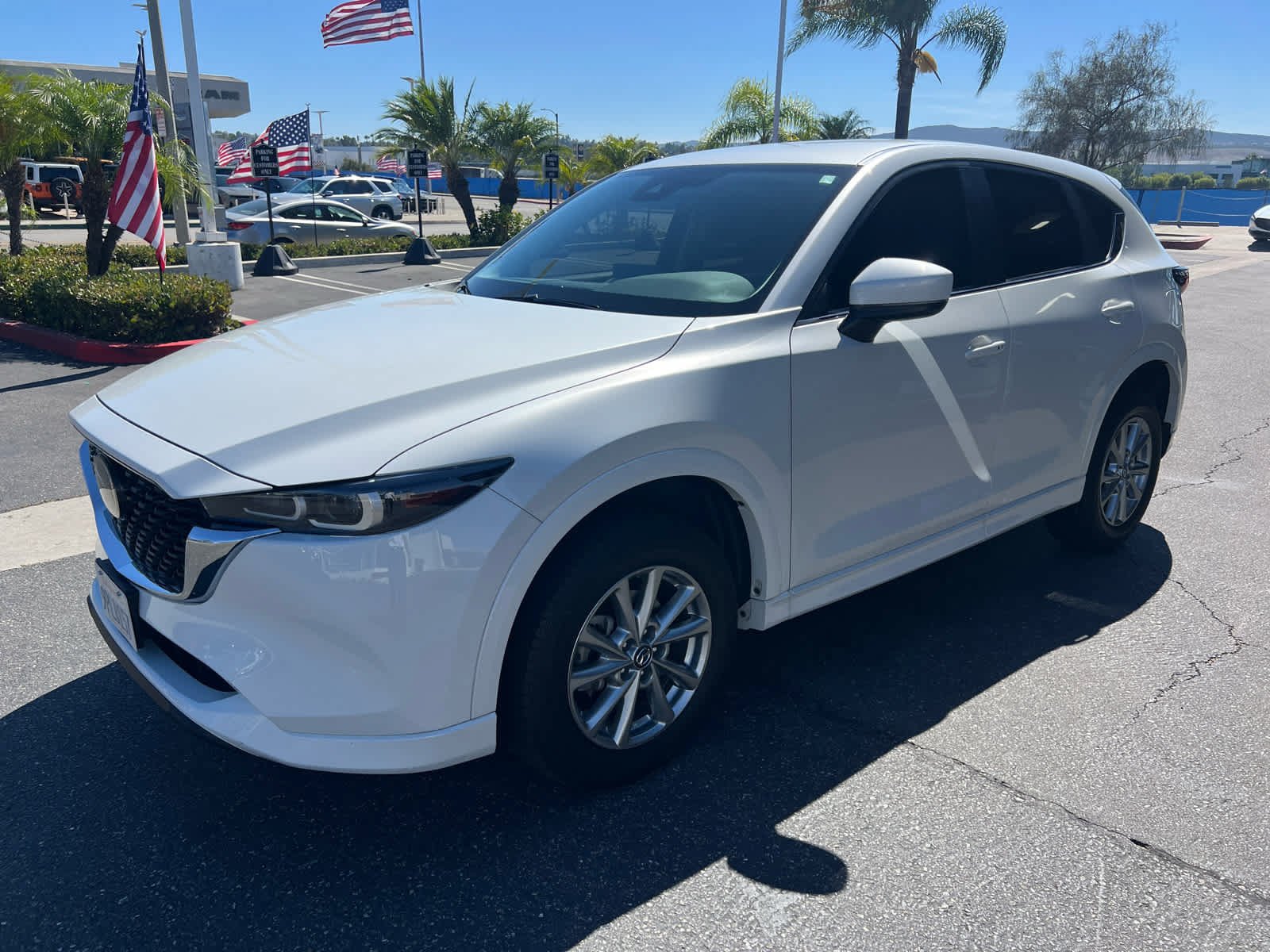 Used 2024 Rhodium White Metallic Mazda 2.5 S Select Package image 1