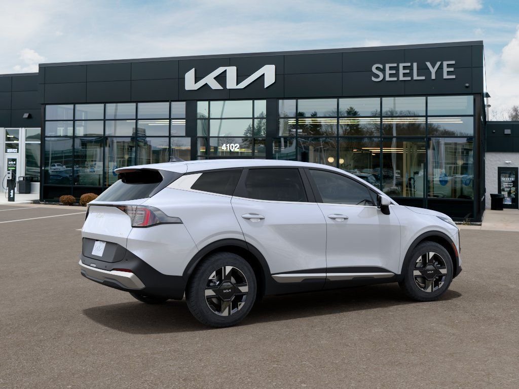 New 2026 Glacial White Pearl Kia LX image 6