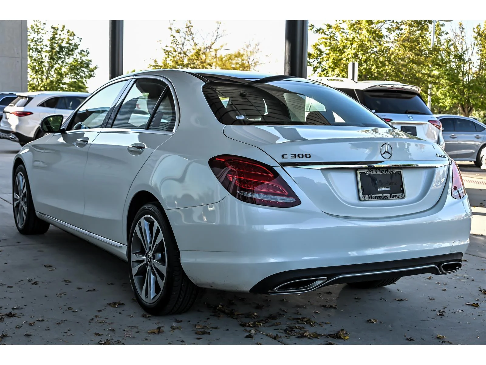 Used 2018 White Mercedes-Benz C 300 4MATIC® image 6