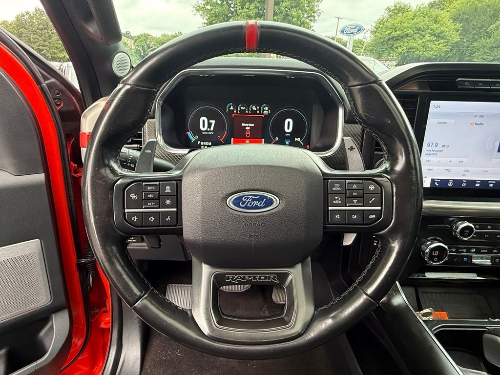 Used 2021 Orange Ford Raptor image 14