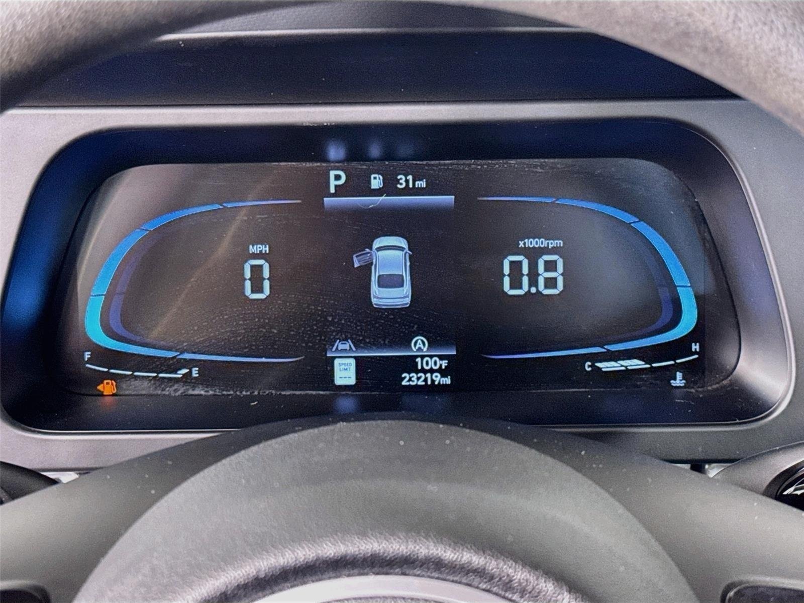 Used 2025 Amazon Gray Hyundai SE image 13