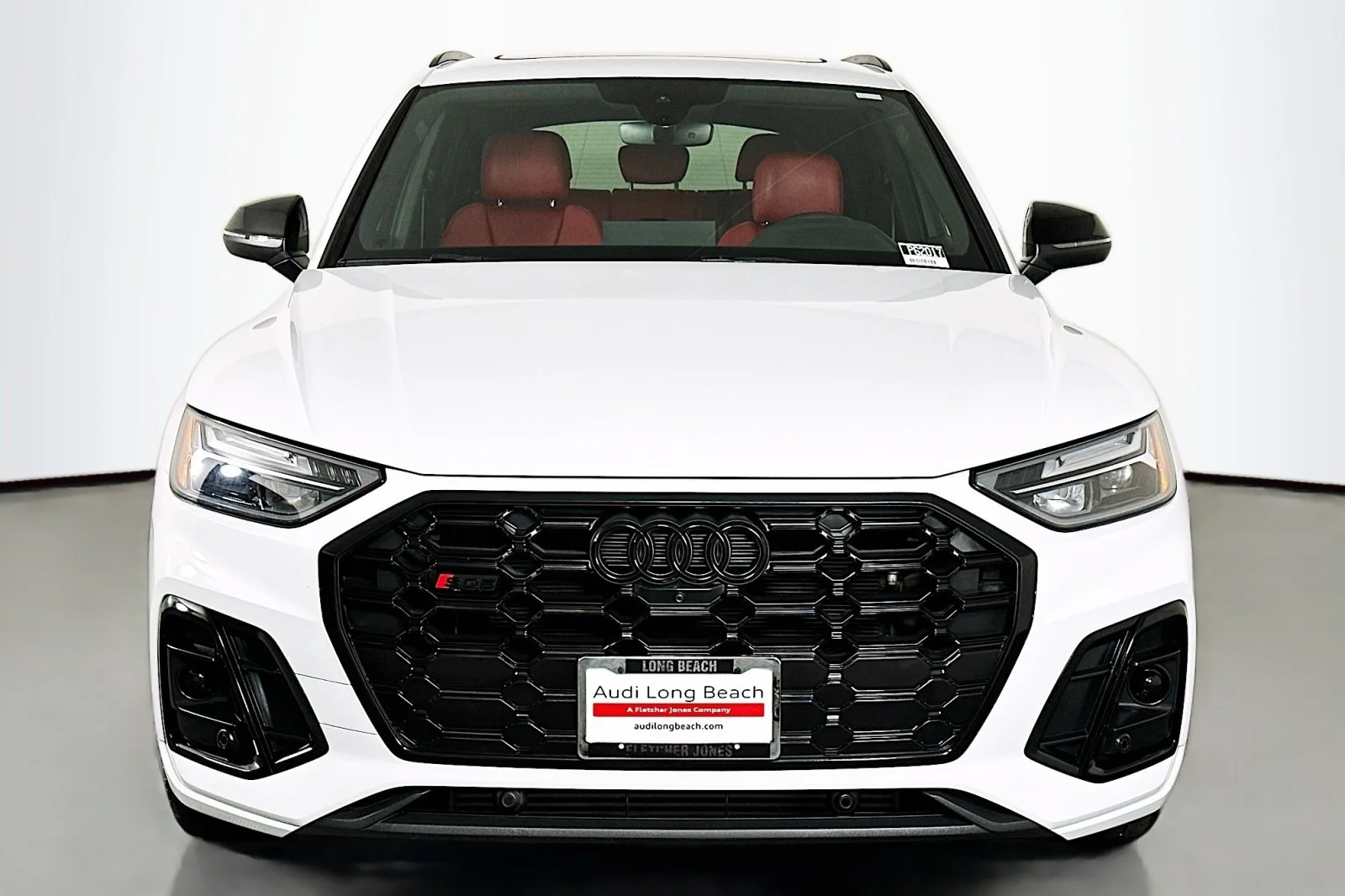 Used 2024 Glacier White Metallic Audi Premium Plus image 2