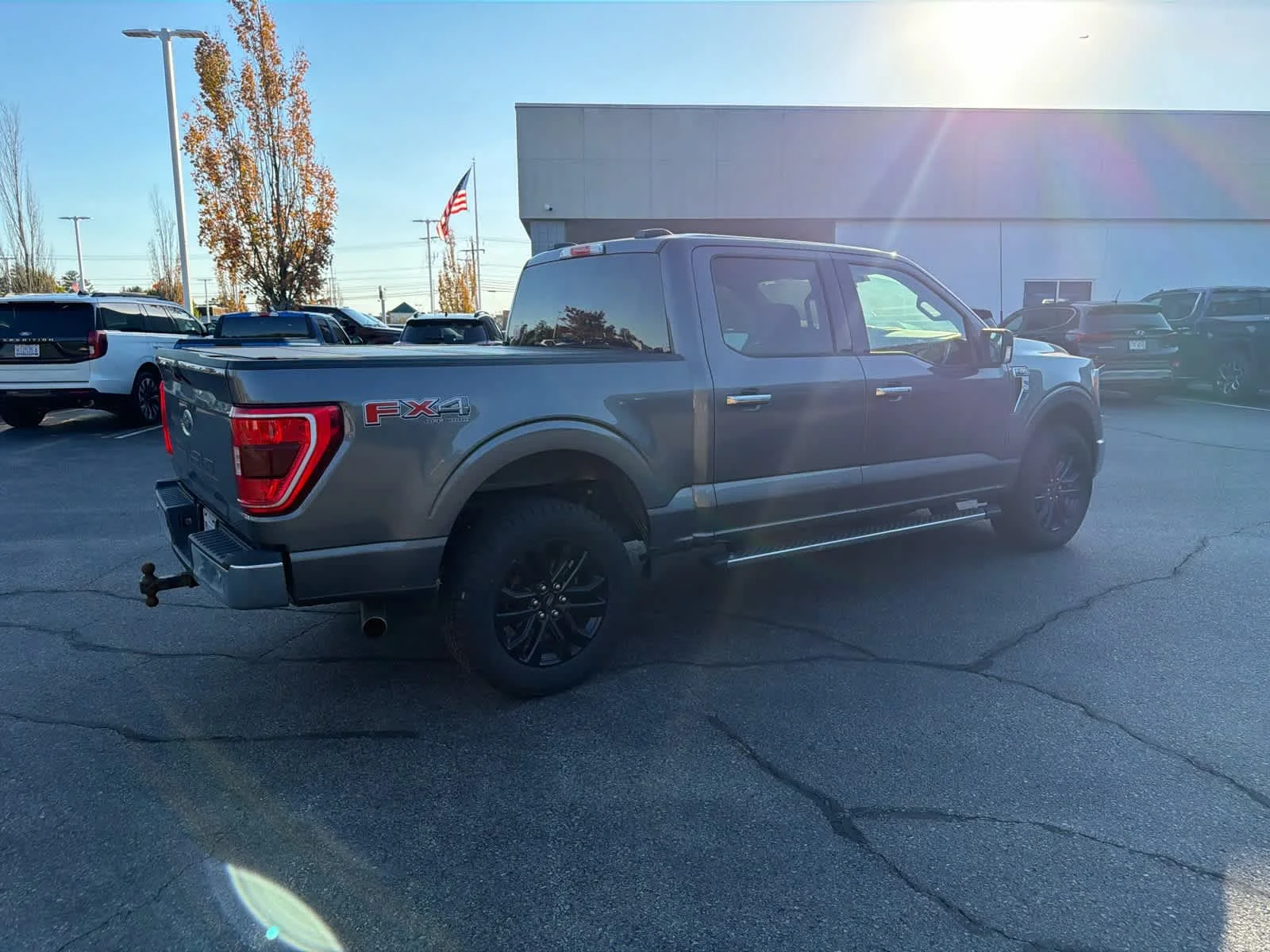 Used 2021 Carbonized Gray Ford XLT image 8