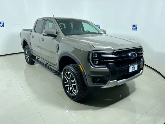 New 2025 MARSH GRAY Ford Lariat w/Sport Appearance, FX4 Off-Road Package & Leveling Kit Super Crew Cab image 1